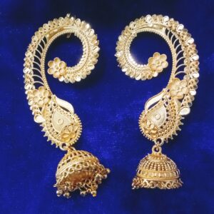 Golden colored Jhumka -city gold