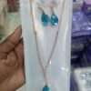 Blue necklace set for girl
