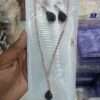 Black necklace set for girl