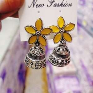 Fashion Earrings for yellow colour