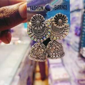 Fashion Earrings in silver colour