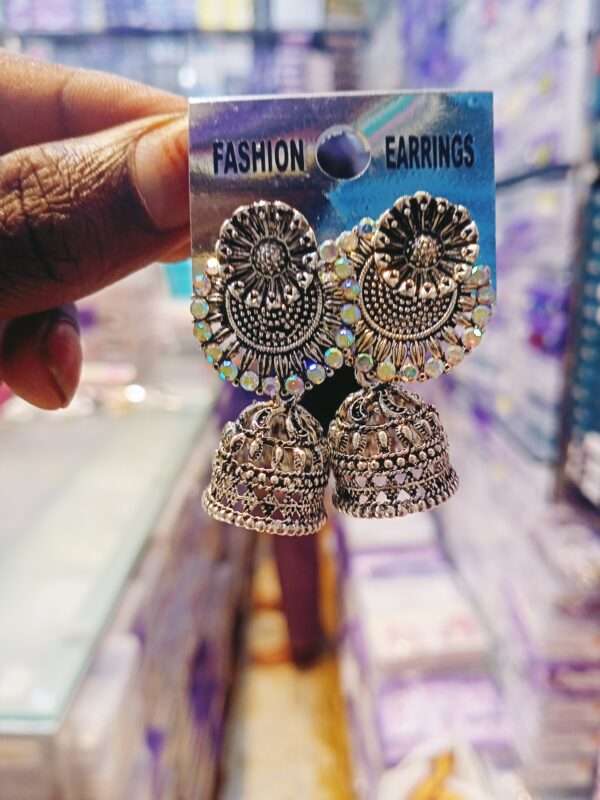 Fashion Earrings in silver colour