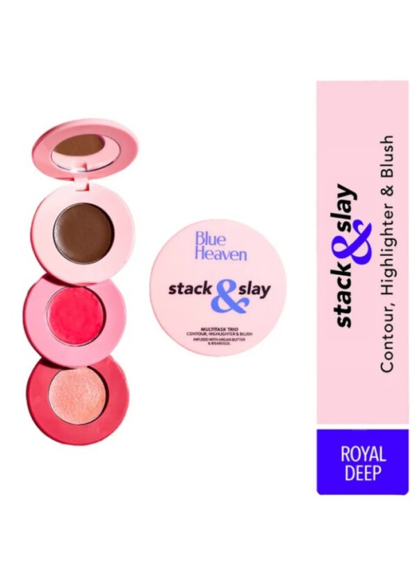 Blue Heaven Stack & Slay Multitask Trio- Royal Deep 5.4g