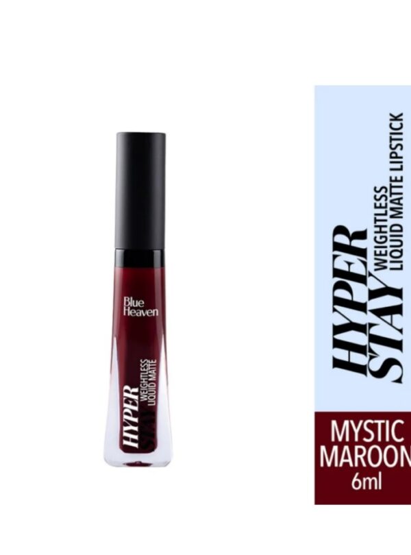 Blue Heaven Hyper Stay Elegance Matte lip color -(Mystic Maroon) 6ml