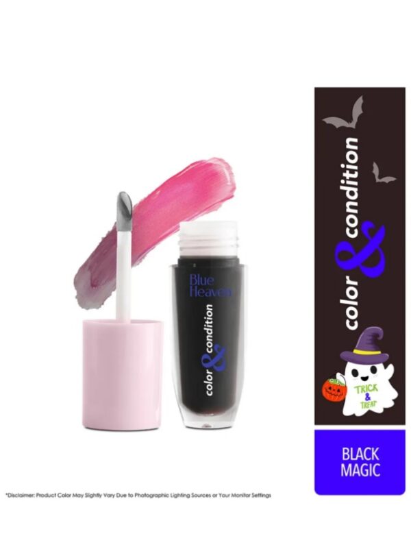 Blue Heaven color & condition Tinted Lip Oil -Black Magic, 4.2ml