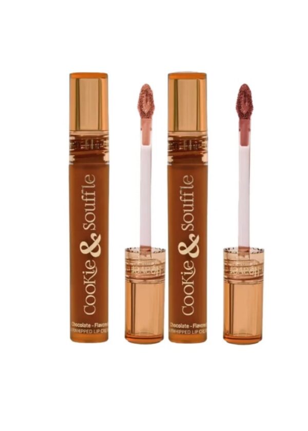 Blue Heaven Cookie & Souffle liquid Matte Lipstick -Cocoa Addict, Pack of 2pcs, 6.4ml