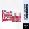 Blue Heaven Lip Kicks Non Transfer Lip Color -Pack of 7- 19.6ml