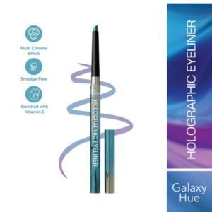 Blue Heaven Holographic, Smudge Proof & Waterproof Eyeliner- Galaxy Hue, 0.3g