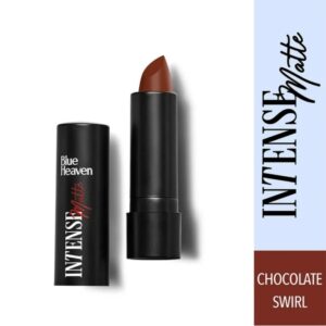Blue Heaven Intense Matte Lipstick- Chocolate Swirl 307, 4g