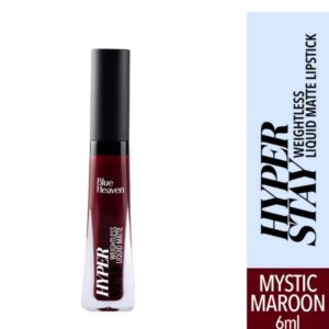Blue Heaven Hyper Stay Elegance Matte Lip Color- 05 (Mystic Maroon), 6ml