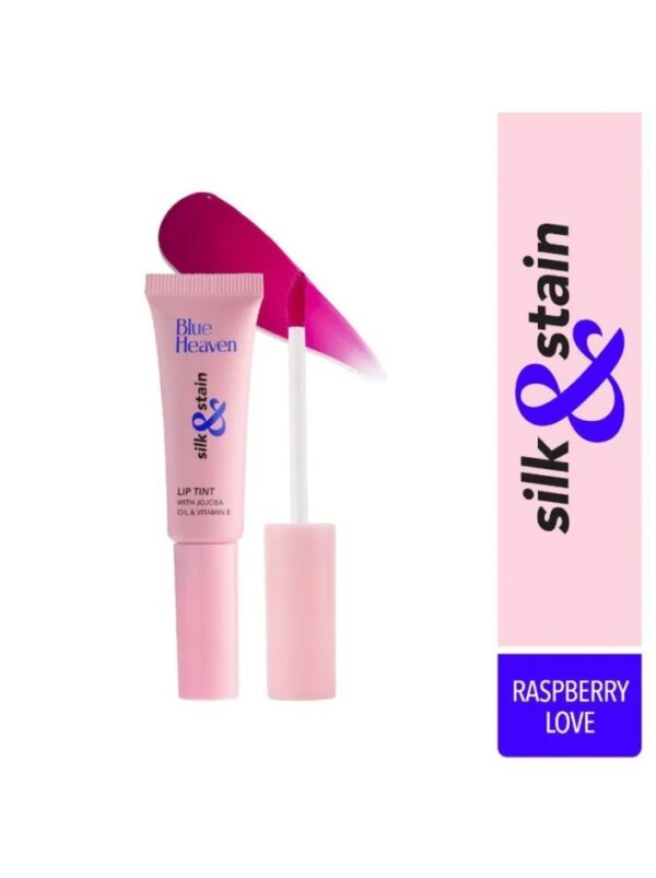 Blue Heaven Silk & Stain Lip Stain- Raspberry Love, 8ml