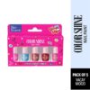 Blue Heaven Color Shine Mini Nail Polish Kit - Vacay Mood 25ml
