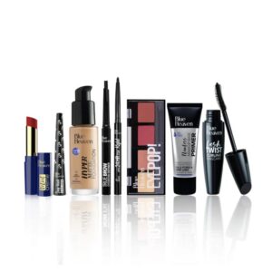 Blue Heaven Festive Make Up Kit Fair Tone Combo Medium Tone - Pack of 8 | Pack of 8