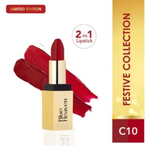 Blue Heaven 2-IN-1 Dual Shade Lipstick - C10, 4g