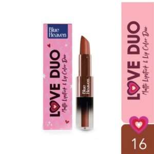 Blue Heaven Love Duo 2 In 1 Dual Sided Lipstick - 16 | 5.5g