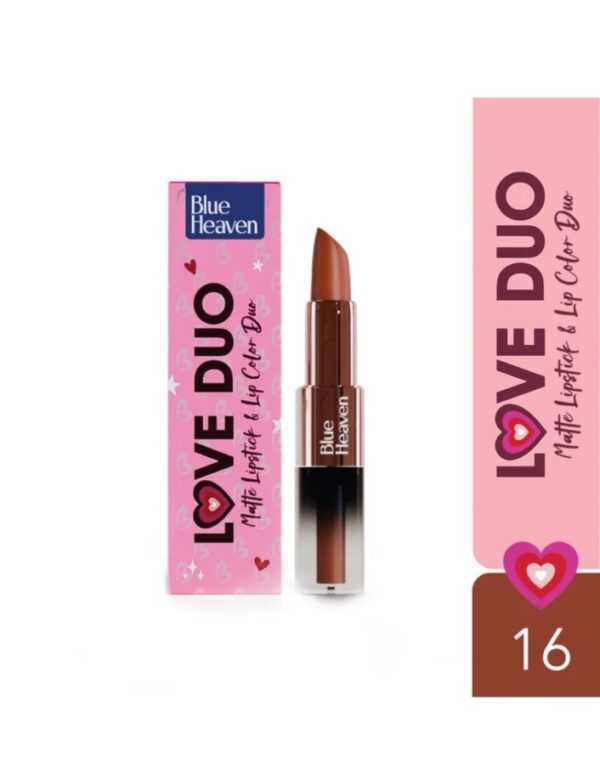 Blue Heaven Love Duo 2 In I Dual Sided Lipstick - 16, 5.5g