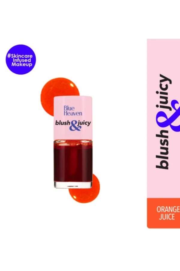 Blue Heaven Blush & Juicy Lip Tint - Orange Juice 1 9ml