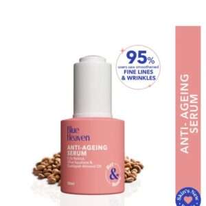 Blue Heaven 0.3% Retinol Serum With 10% Olive Squalane & 0.5% Cuddapah Almond Oil Face Serum, 20mI