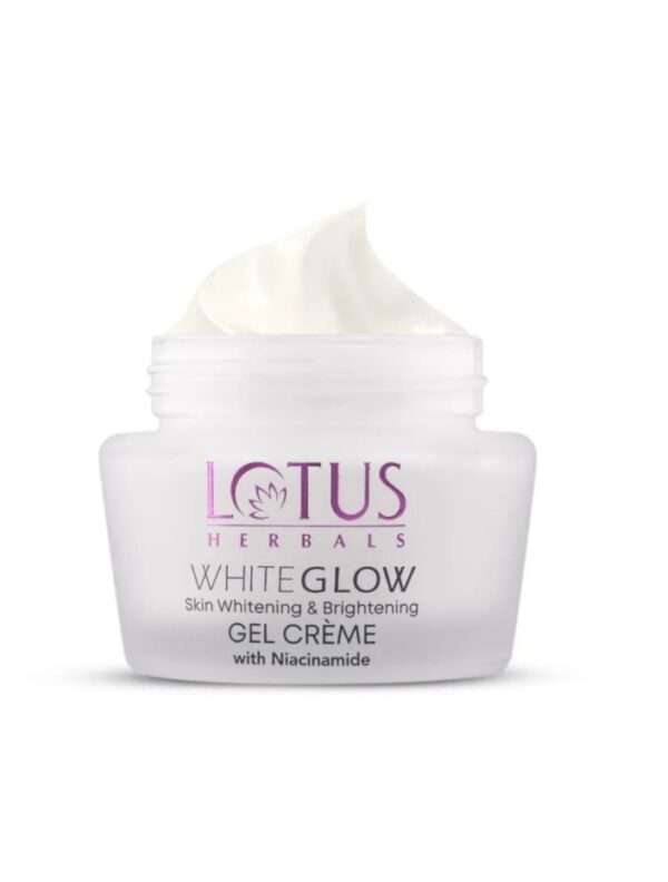 Lotus Herbals White glow Skin Whitening & Brightening Gel Cream SPF 25 Pa +++, 60g