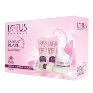 Lotus Herbals Radiant pearl Cellular Lightening Facial Kit I 170gm
