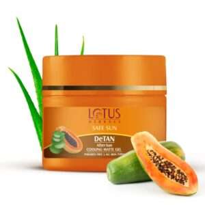 Lotus Herbals Safe Sun De Tan After Sun Cooling Matte Gel I 100g