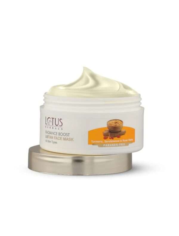 Lotus Herbals Radiance Boost Ubtan Face Mask,100gm