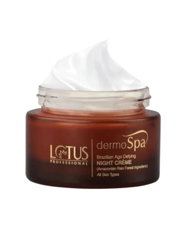 Lotus Herbals Lotus Professional dermoSpa Brazilian Age Defying Night Creme, 50gm