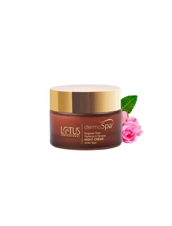 Lotus Herbals Lotus professional Bulgarian Rose Night Creme,50gm