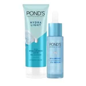 Ponds Hydra Light Hyaluronic Acid Gel Facewash & Serum Combo 2 Pcs
