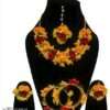 Haldi jewellery set