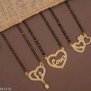 singal chain mangal sutra pack of 3pcs