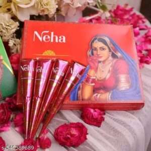 Neha Mehendi pack of 4pcs