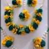 Haldi jewellery set