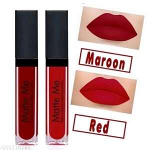 Matte Lipstick for girls combo pack of 2