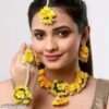 Haldi jewellery set