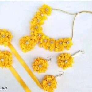 Haldi jewellery set