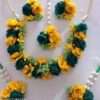 Haldi jewellery set
