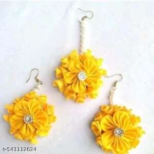 Haldi jewellery set