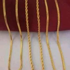 City Gold Chain 3 pcs