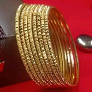 Classic Temple Style Gold Plated Bangles