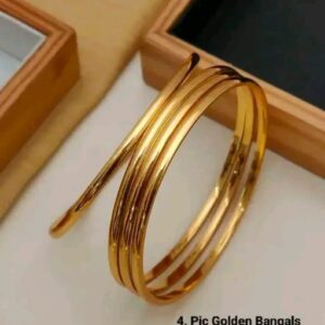 Occasion Wear Gold Bangles with Intricate Detailing| City Gold Bangles/Churi