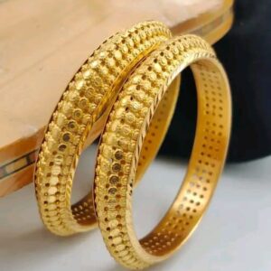 Occasion Wear Gold Bangles with Intricate Detailing| City Gold Bangles/Churi