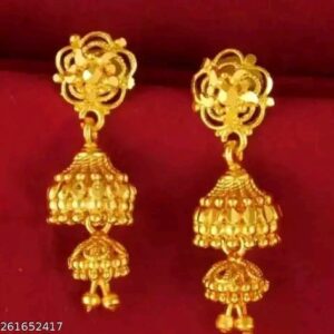 City Gold Fancy Jhumka