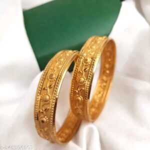 Contemporary Gold Look Designer Bangles | City Gold Bangles/Chudi