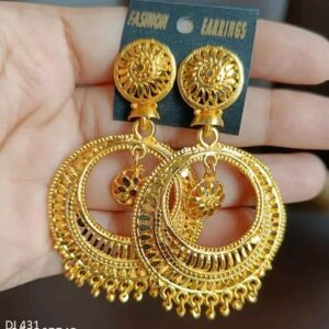 New City Gold Jhumka Earring