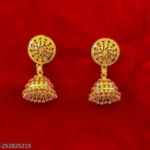 New City Gold Jhumka Earring