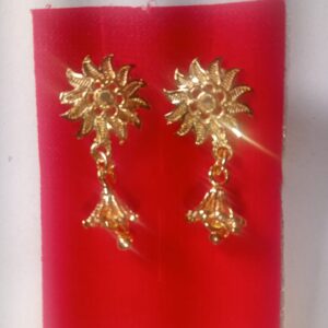 City gold jhumka