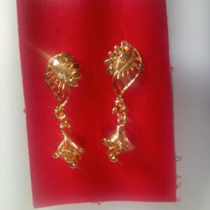 City gold jhumka