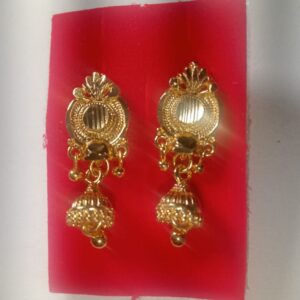 City gold jhumka