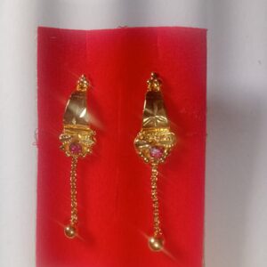 City gold jhumka
